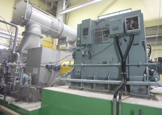 写真：タービン